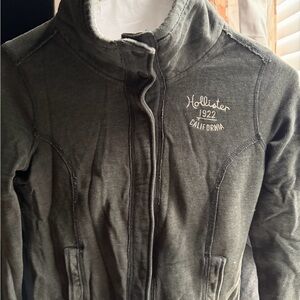 Hollister Charcoal Gray Hoodie